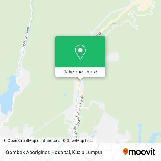 Gombak Aborigines Hospital map