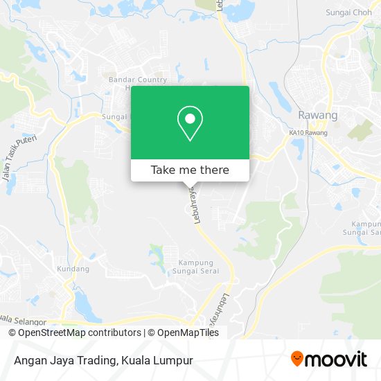 Angan Jaya Trading map