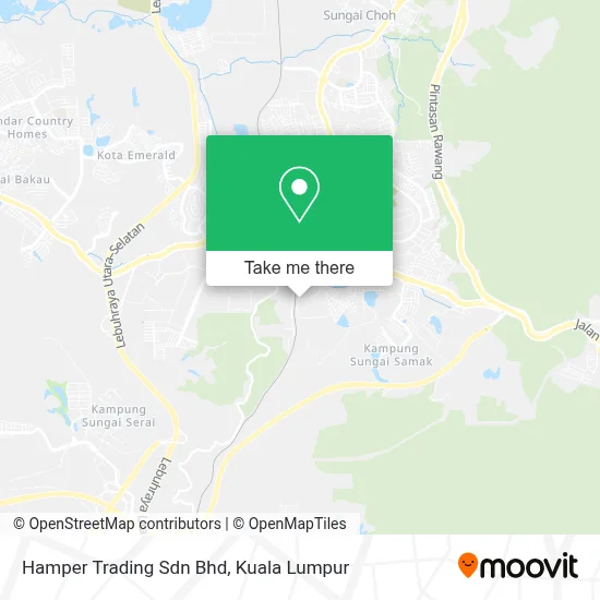 Hamper Trading Sdn Bhd map
