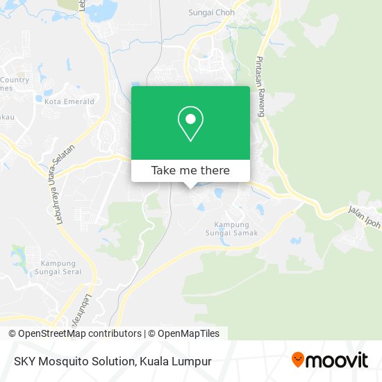 SKY Mosquito Solution map