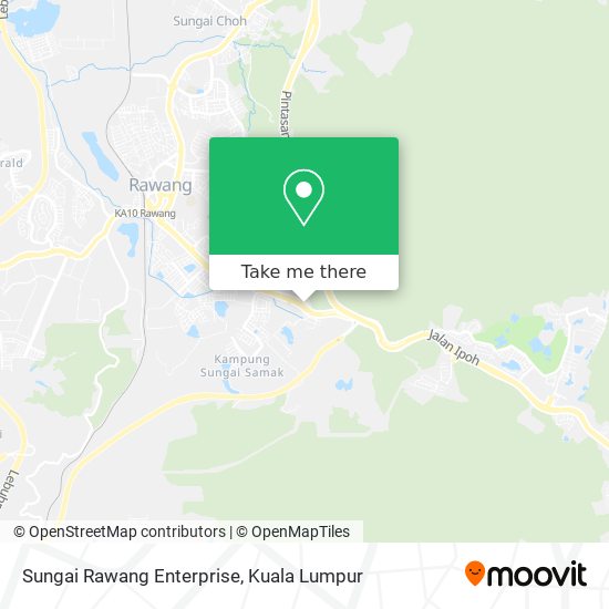 Sungai Rawang Enterprise map