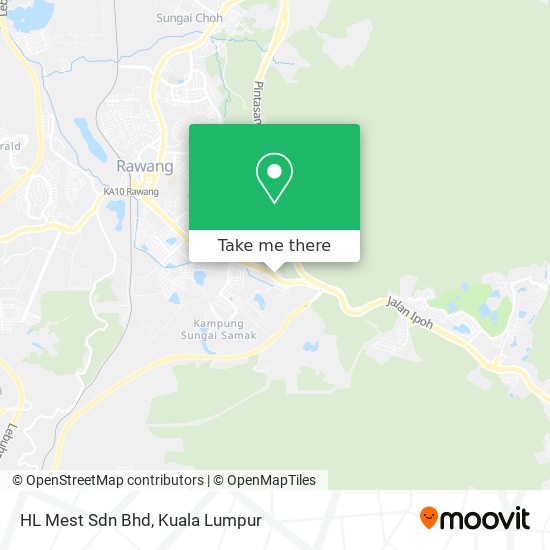 HL Mest Sdn Bhd map