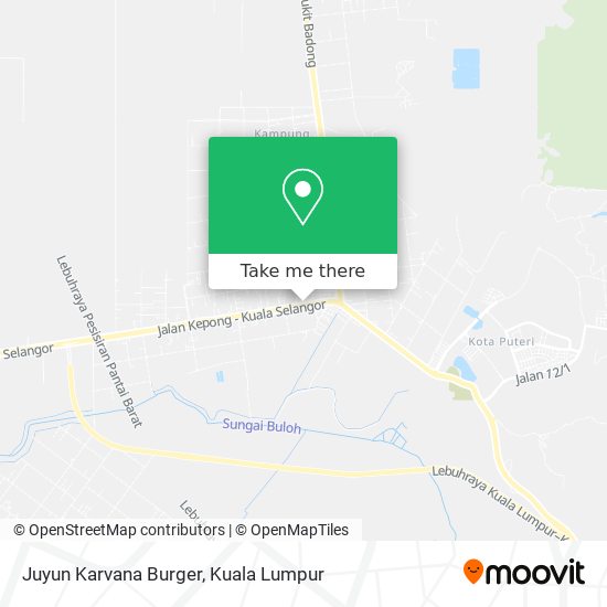 Juyun Karvana Burger map