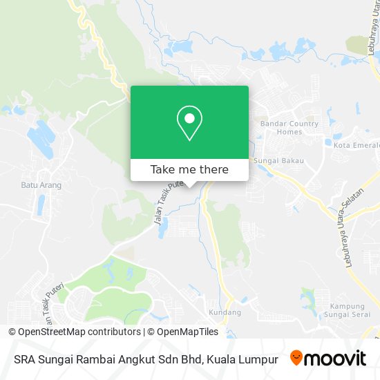 Peta SRA Sungai Rambai Angkut Sdn Bhd