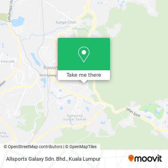 Allsports Galaxy Sdn. Bhd. map