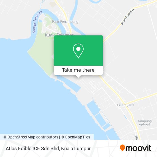 Atlas Edible ICE Sdn Bhd map