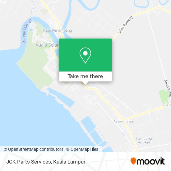 JCK Parts Services map