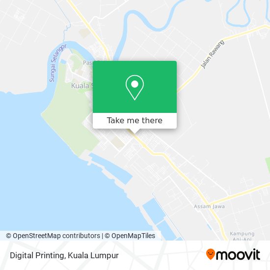 Digital Printing map