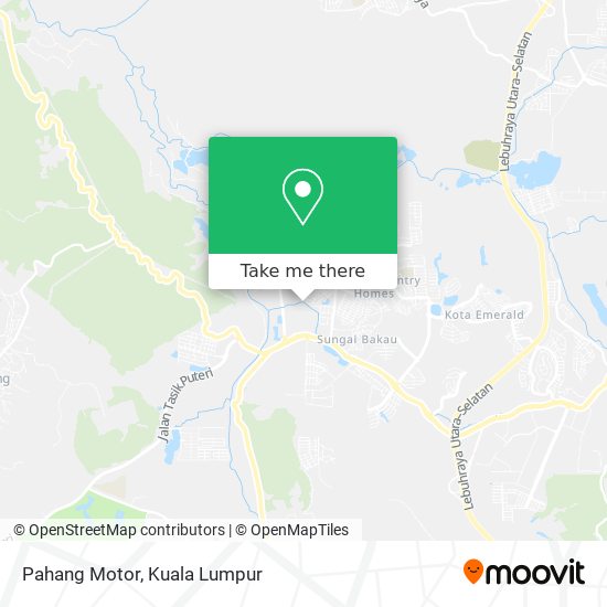 Pahang Motor map