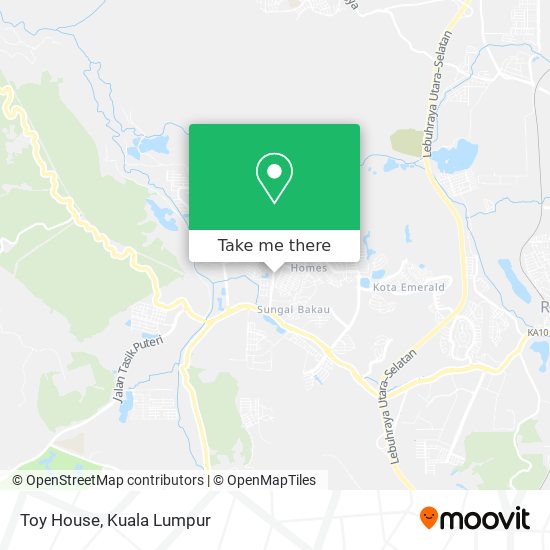 Toy House map