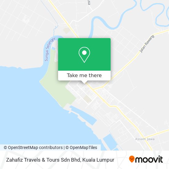 Zahafiz Travels & Tours Sdn Bhd map