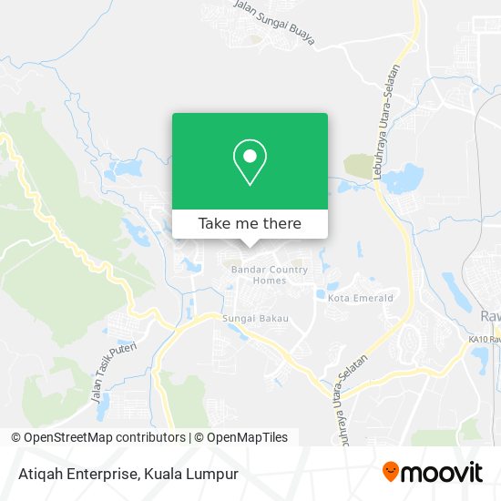 Atiqah Enterprise map