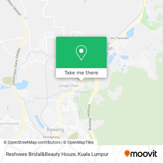 Reshvees Bridal&Beauty Houze map