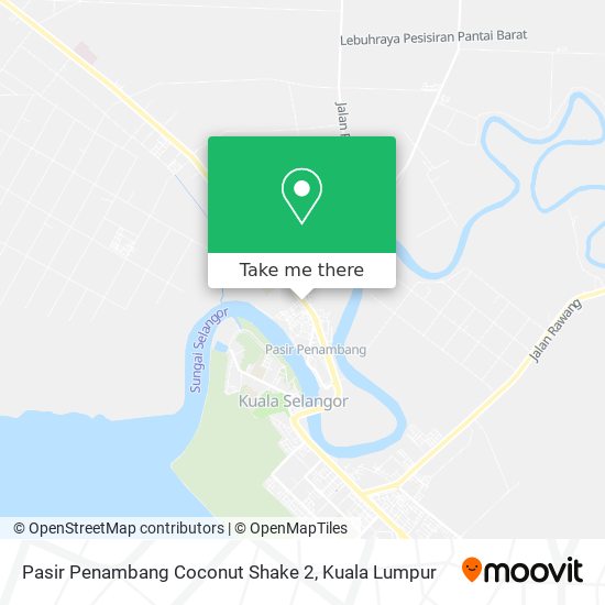 Pasir Penambang Coconut Shake 2 map
