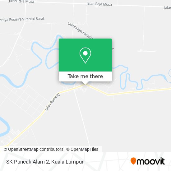 SK Puncak Alam 2 map