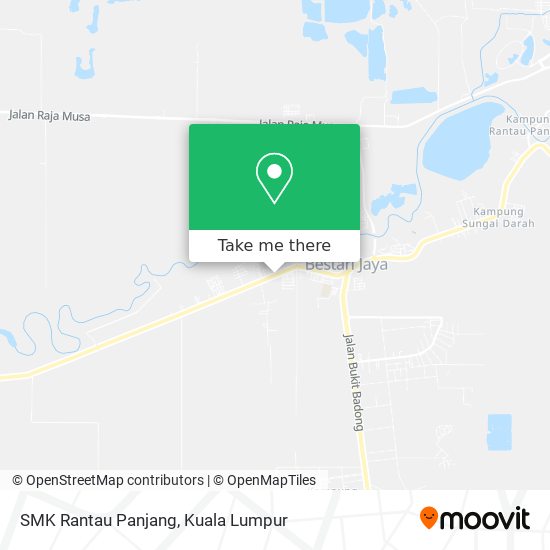 Peta SMK Rantau Panjang