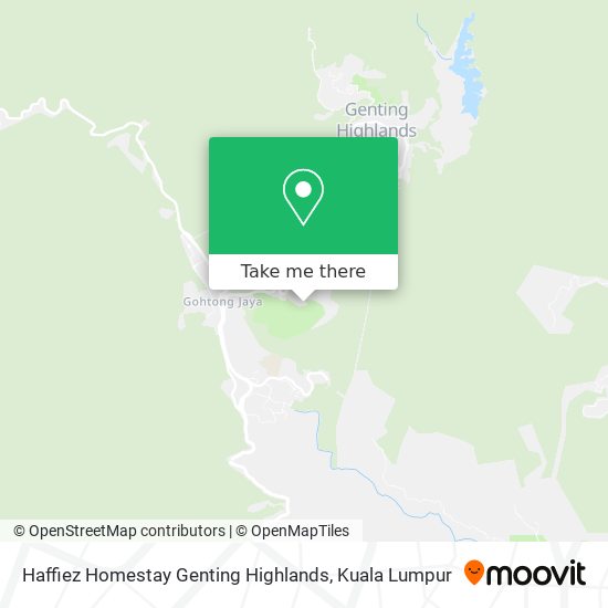 Peta Haffiez Homestay Genting Highlands