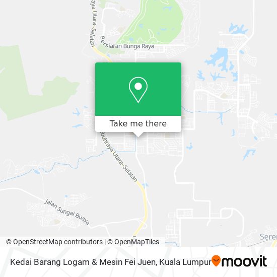 Kedai Barang Logam & Mesin Fei Juen map