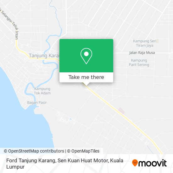 Ford Tanjung Karang, Sen Kuan Huat Motor map