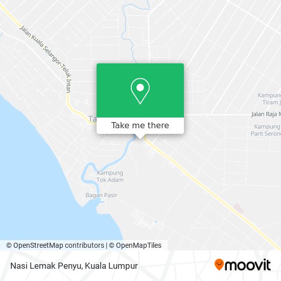 Nasi Lemak Penyu map