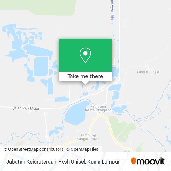 Jabatan Kejuruteraan, Fksh Unisel map