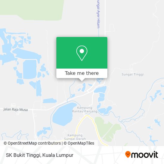 SK Bukit Tinggi map