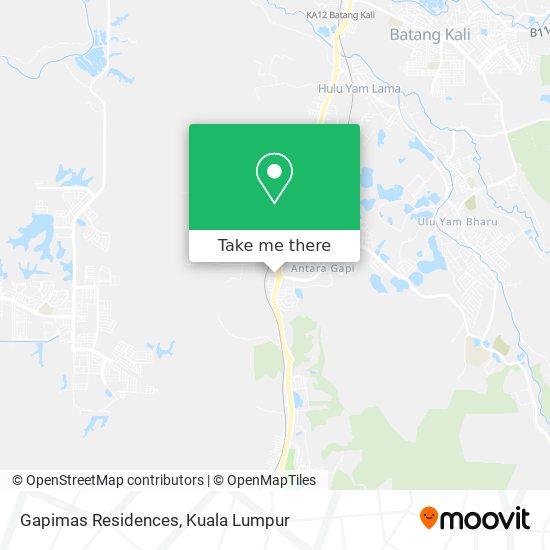 Gapimas Residences map