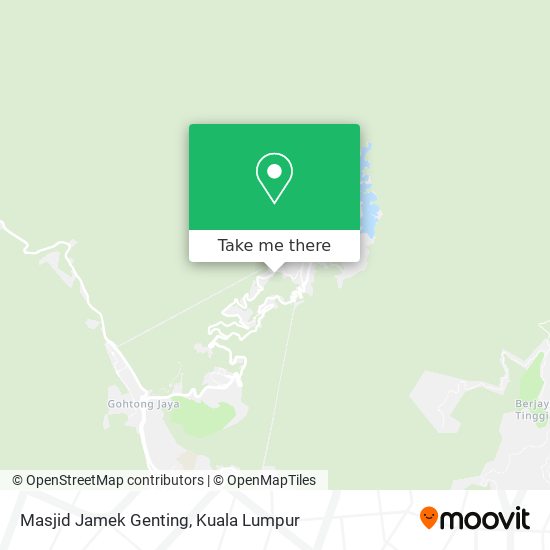 Peta Masjid Jamek Genting