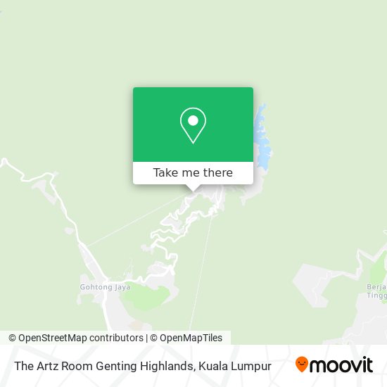 The Artz Room Genting Highlands map