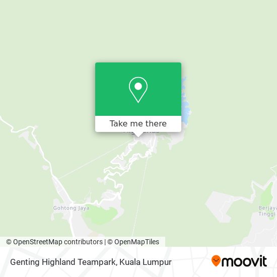 Genting Highland Teampark map