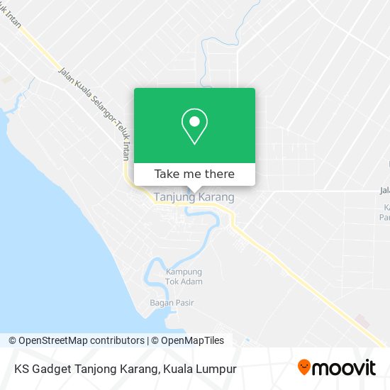 KS Gadget Tanjong Karang map