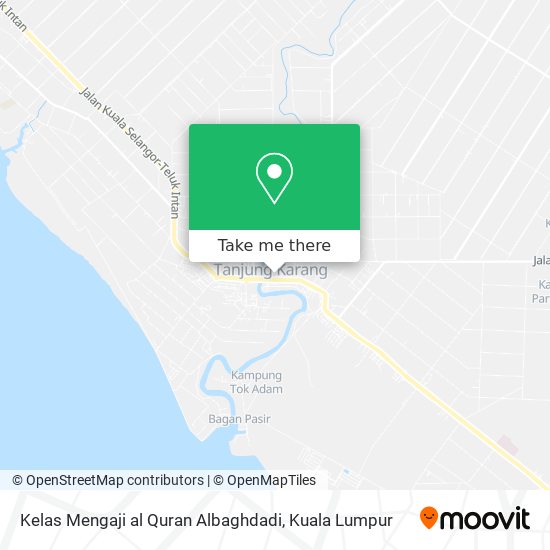 Kelas Mengaji al Quran Albaghdadi map