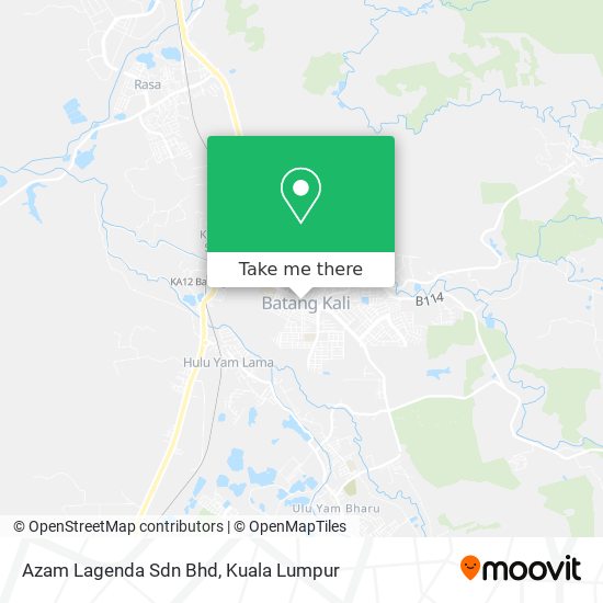 Azam Lagenda Sdn Bhd map