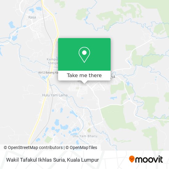 Wakil Tafakul Ikhlas Suria map