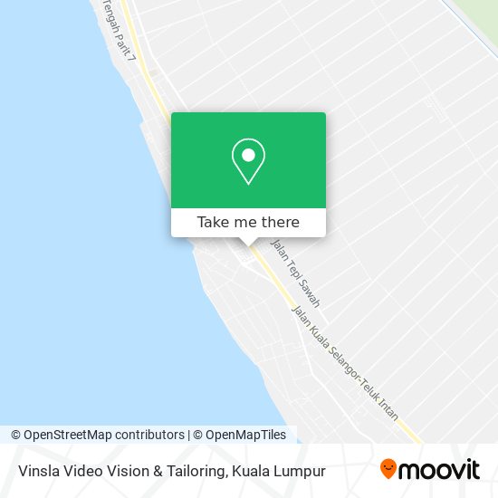 Vinsla Video Vision & Tailoring map
