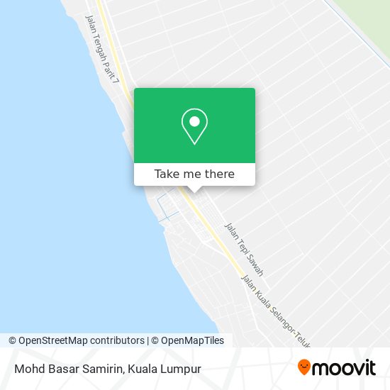 Peta Mohd Basar Samirin