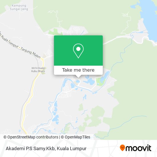 Akademi P.S Samy.Kkb map