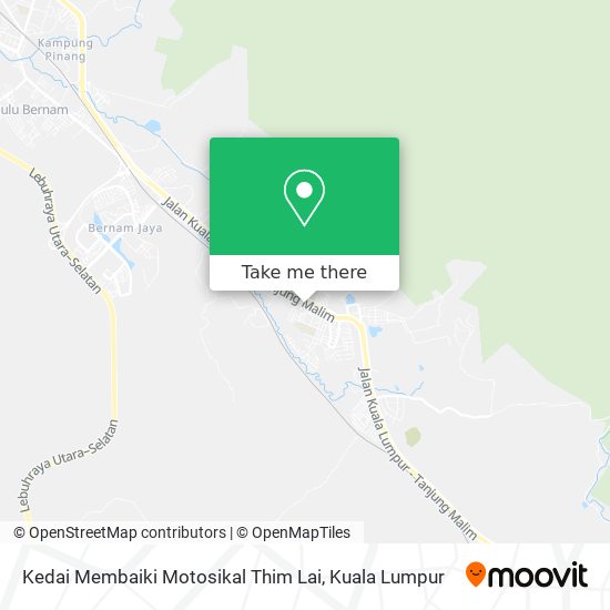 Kedai Membaiki Motosikal Thim Lai map