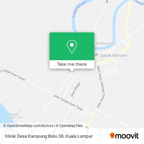 Klinik Desa Kampung Batu 38 map