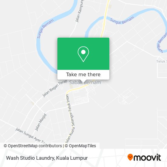 Wash Studio Laundry map