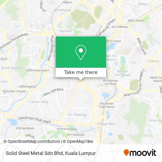 Solid Steel Metal Sdn Bhd map