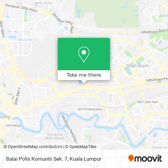 Balai Polis Komuniti Sek. 7 map