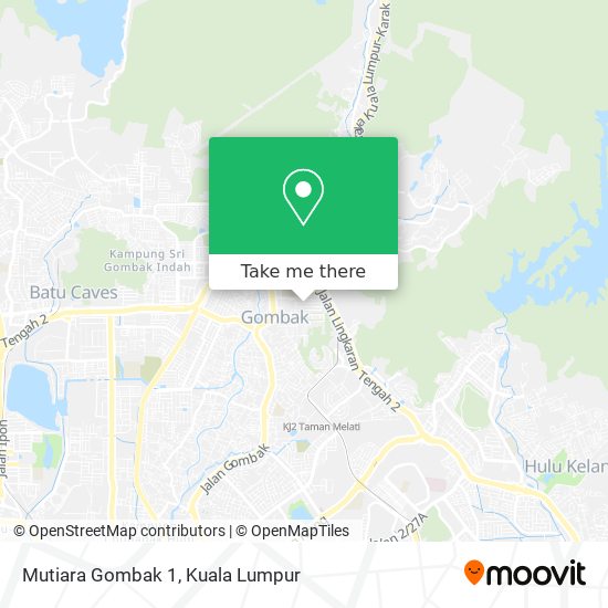 Peta Mutiara Gombak 1