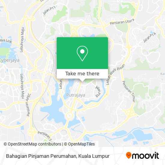 Bahagian Pinjaman Perumahan map