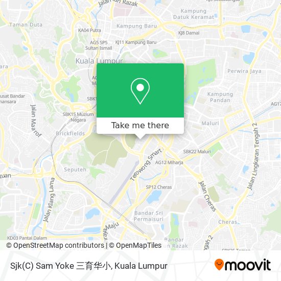 Sjk(C) Sam Yoke 三育华小 map