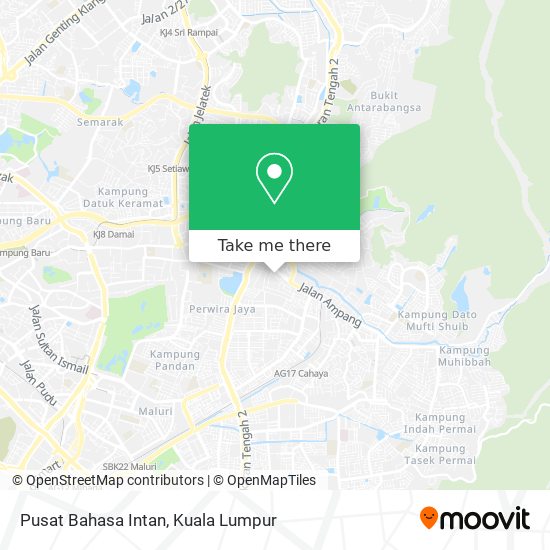 Pusat Bahasa Intan map