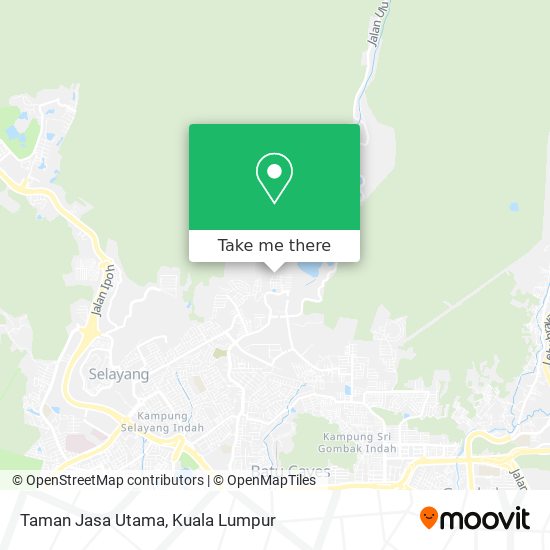 Peta Taman Jasa Utama