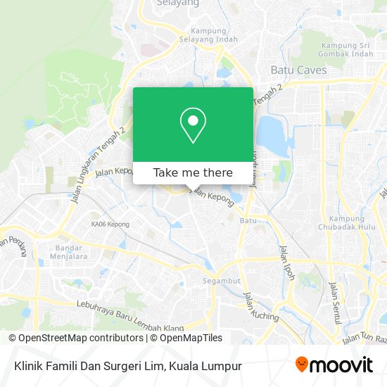 Klinik Famili Dan Surgeri Lim map