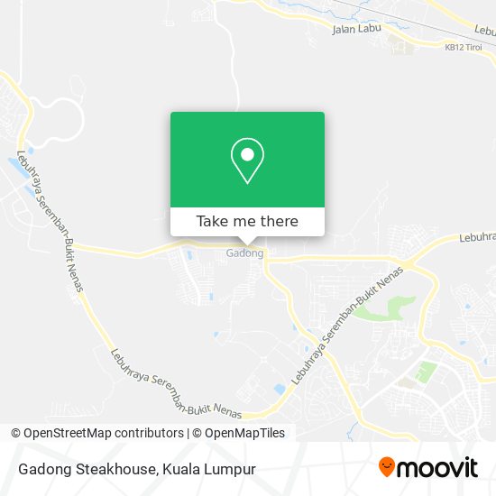 Gadong Steakhouse map