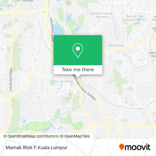 Mamak Blok F map